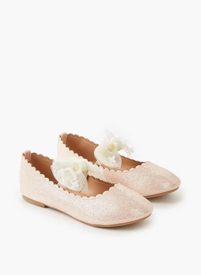 Flora Bella By Shoexpress Girls Slip On Ballerina Ramadan Collection